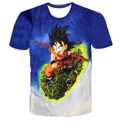 Cartoon Anime Men Fashion T-Shirt