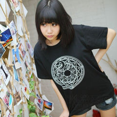 Anime Black Women Cosplay T-Shirt